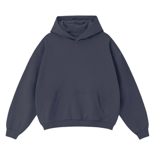 Techno - Cropped Drop Shoulder Hoodie