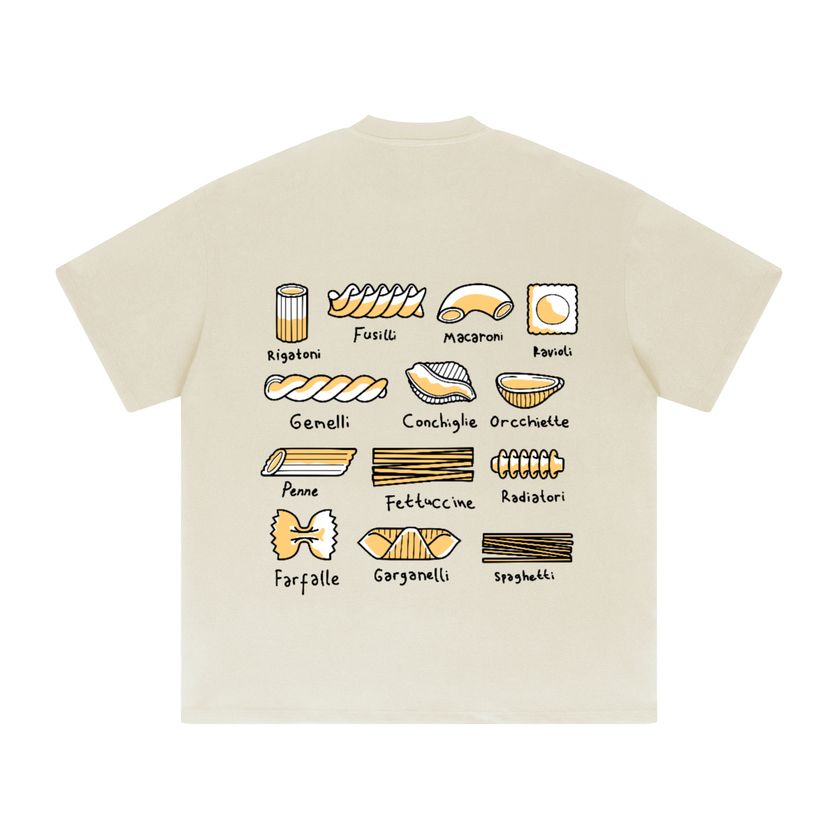 Noodle Vibes - Oversized Heavyweight T-Shirt