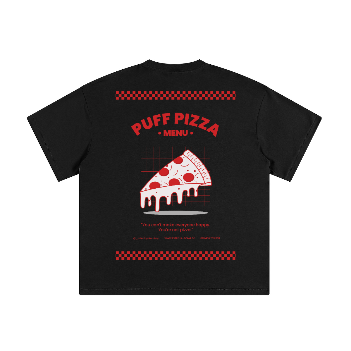 Puff Pizza - Loose T-Shirt