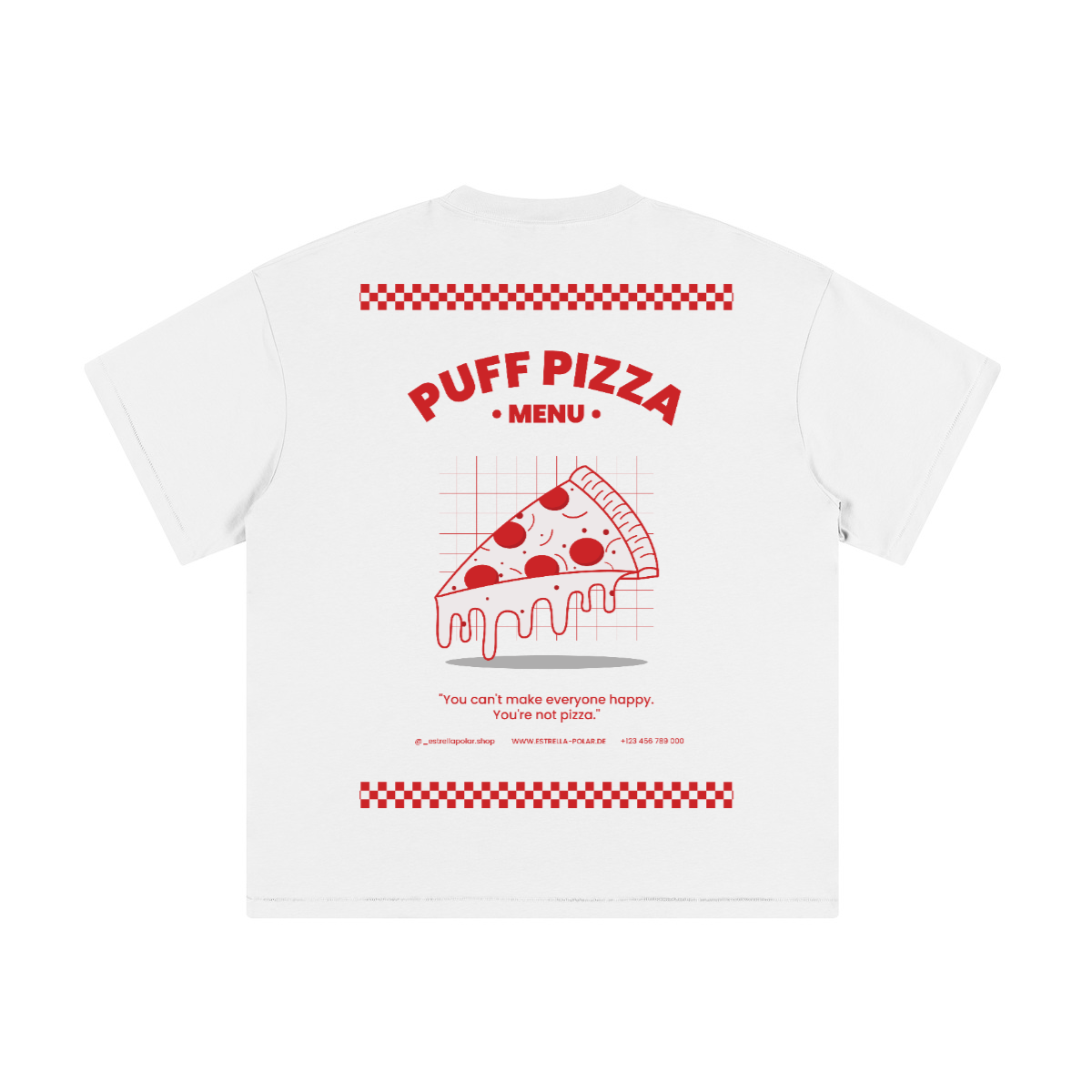 Puff Pizza - Loose T-Shirt