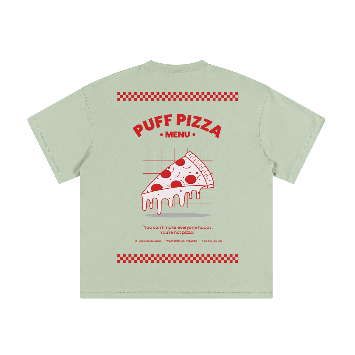 Puff Pizza - Loose T-Shirt