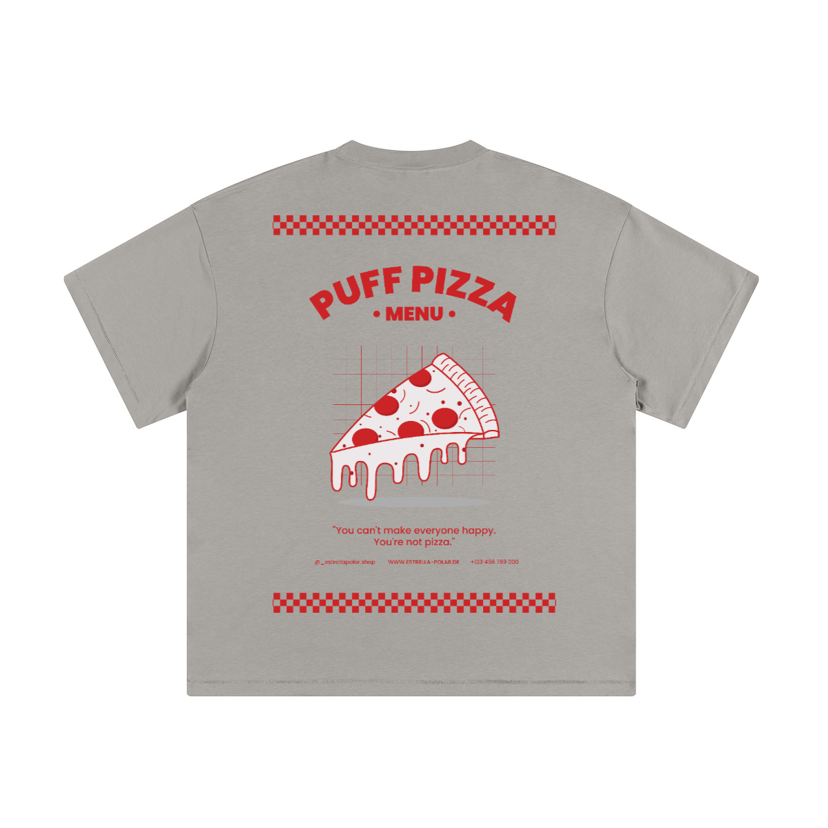Puff Pizza - Loose T-Shirt
