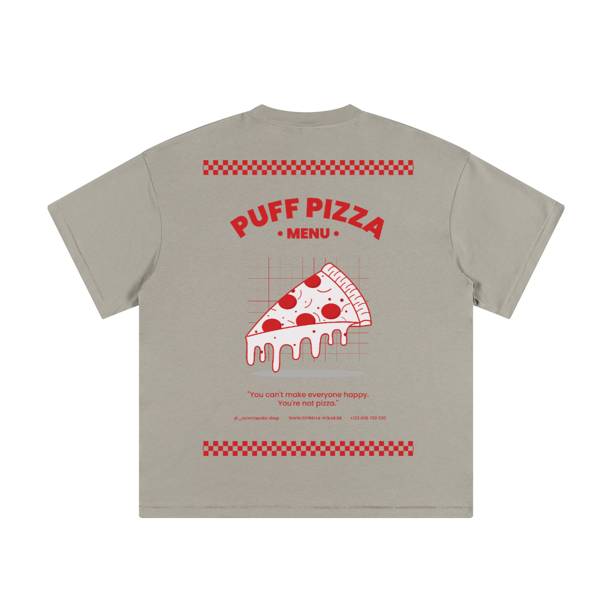 Puff Pizza - Loose T-Shirt