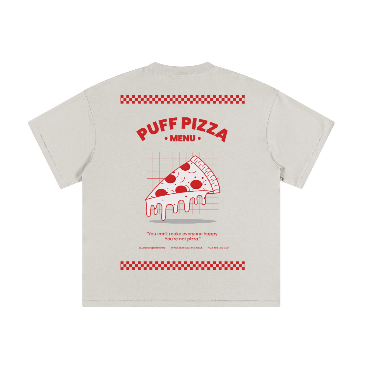 Puff Pizza - Loose T-Shirt