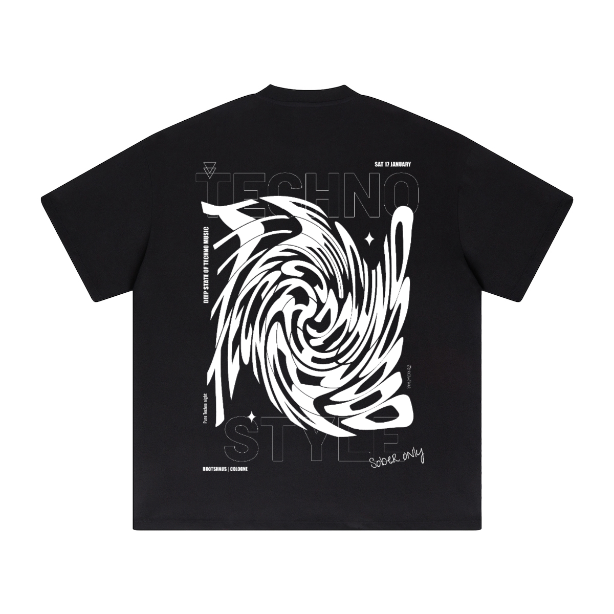 Oversized Heavyweight (420GSM) - Techno