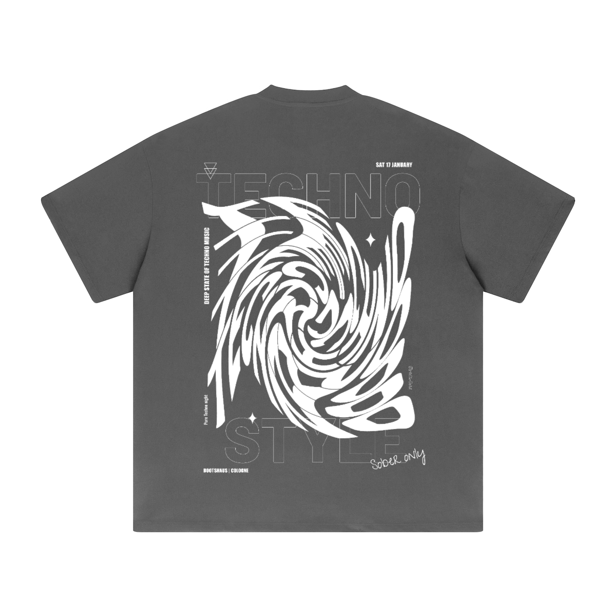 Oversized Heavyweight (420GSM) - Techno