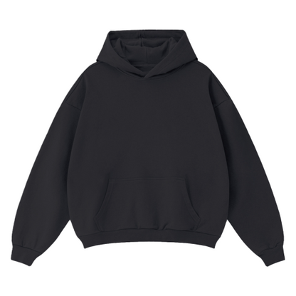 Techno - Cropped Drop Shoulder Hoodie
