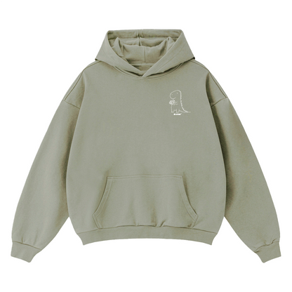 RAW Photograph - Cropped Drop Shoulder Hoodie