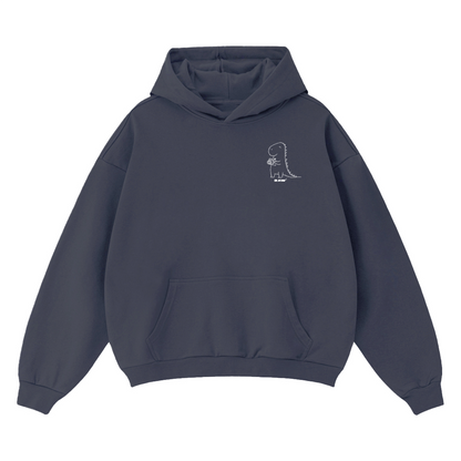 RAW Photograph - Cropped Drop Shoulder Hoodie