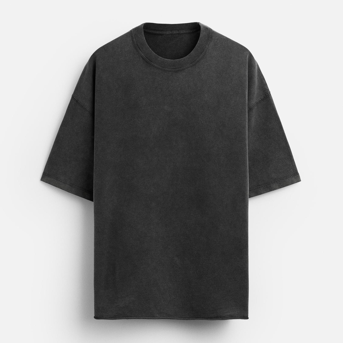 Basic - Washed Oversized Short Sleeve T-Shirt