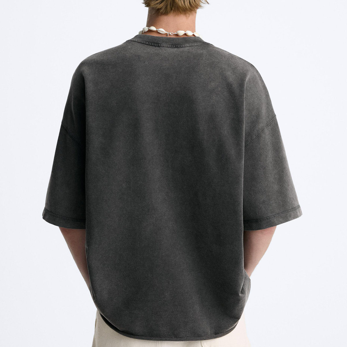 Basic - Washed Oversized Short Sleeve T-Shirt