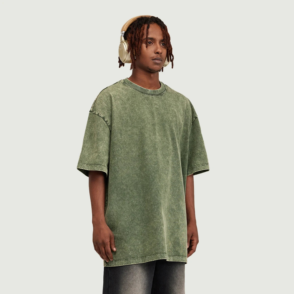 Basic - Oversized Snow Wash T-shirt