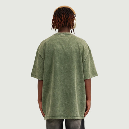 Basic - Oversized Snow Wash T-shirt