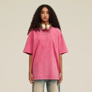 Basic - Oversized Snow Wash T-shirt