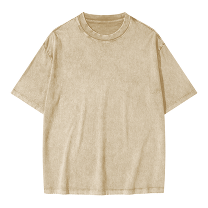 Basic - Oversized Snow Wash T-shirt