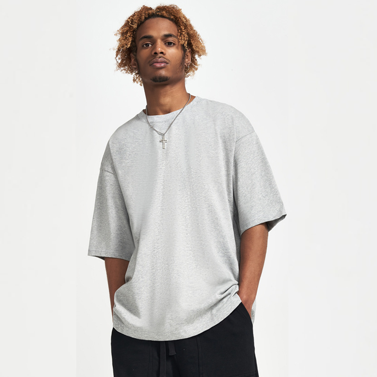 Good Vibes Only - Oversized Drop Shoulders T-shirt