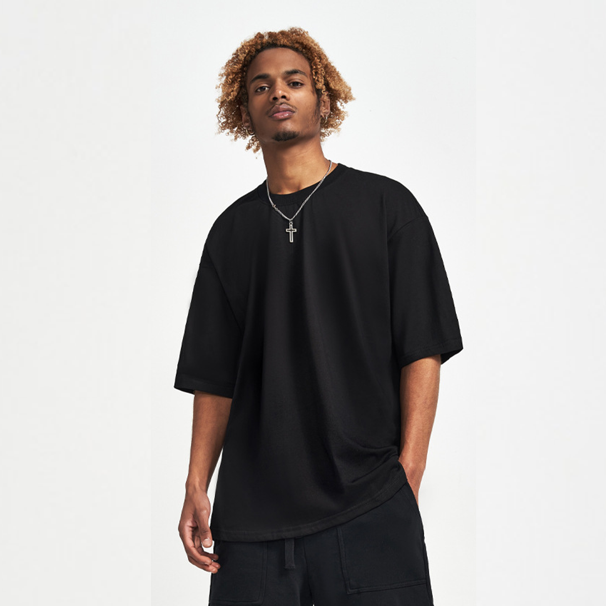 Good Vibes Only - Oversized Drop Shoulders T-shirt