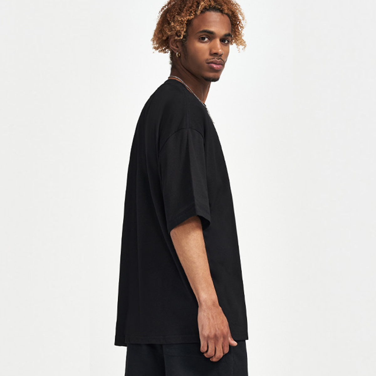 Good Vibes Only - Oversized Drop Shoulders T-shirt