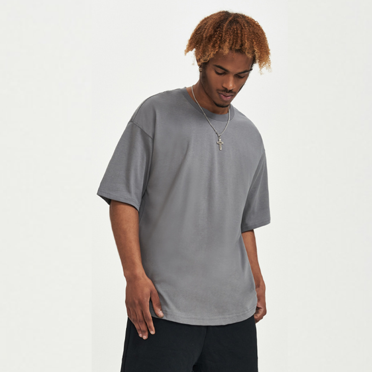 Good Vibes Only - Oversized Drop Shoulders T-shirt