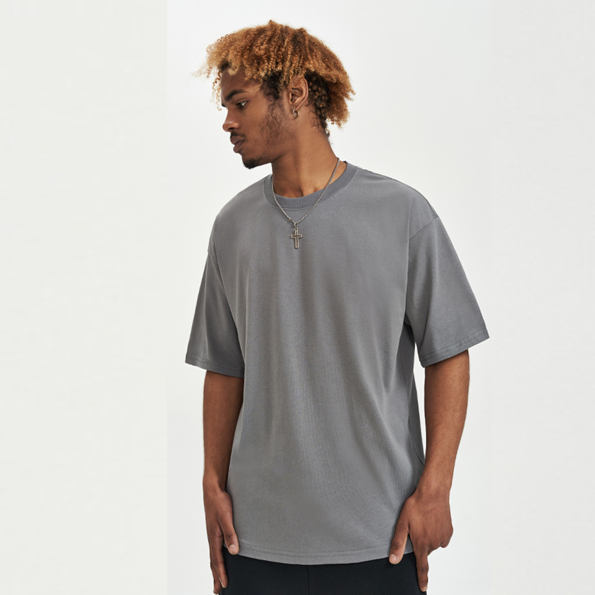 Good Vibes Only - Oversized Drop Shoulders T-shirt