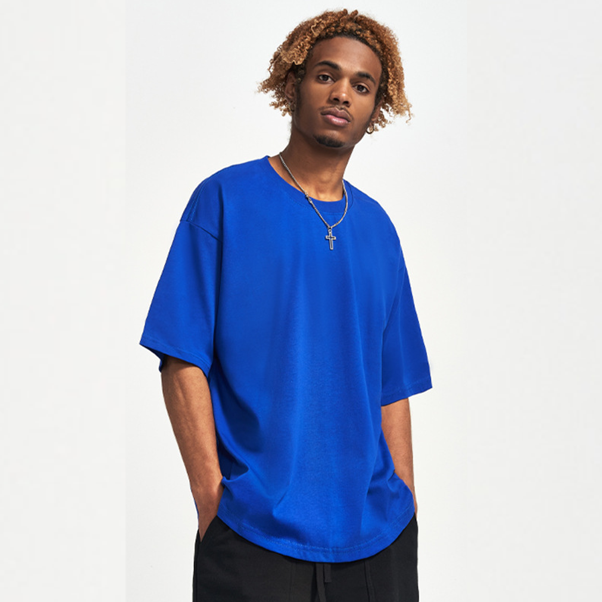 Good Vibes Only - Oversized Drop Shoulders T-shirt