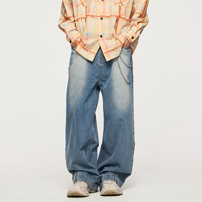 Mirror Wide-leg Jeans
