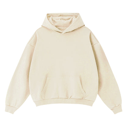 Basic - Cropped Drop Shoulder Hoodie