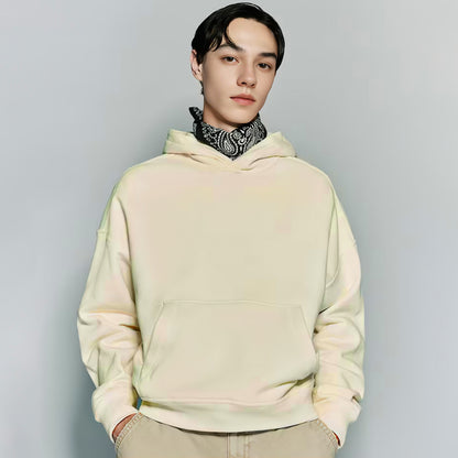 Basic - Cropped Drop Shoulder Hoodie