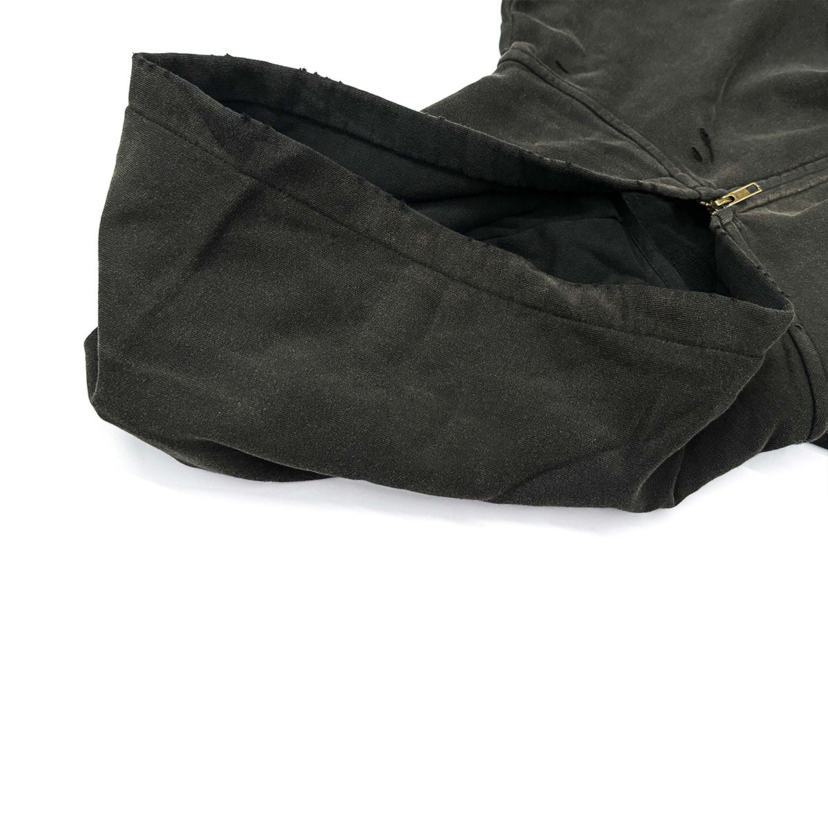 Basic - Washed Zip-Up Hoodie