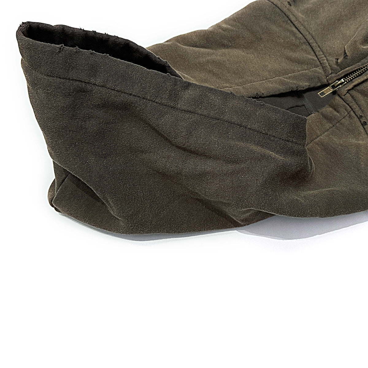 Basic - Washed Zip-Up Hoodie