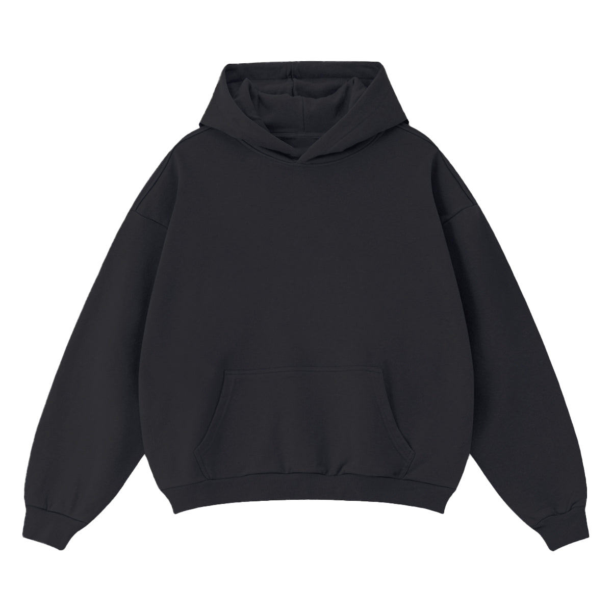 Basic - Cropped Drop Shoulder Hoodie