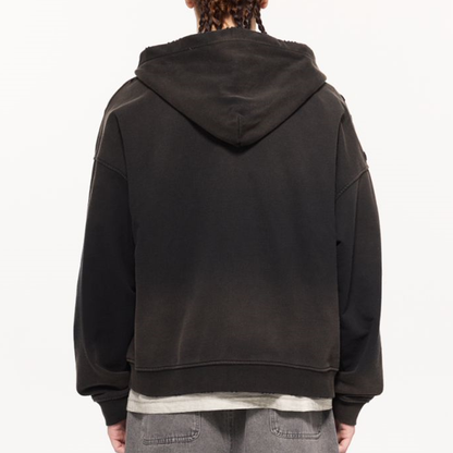Basic - Washed Zip-Up Hoodie