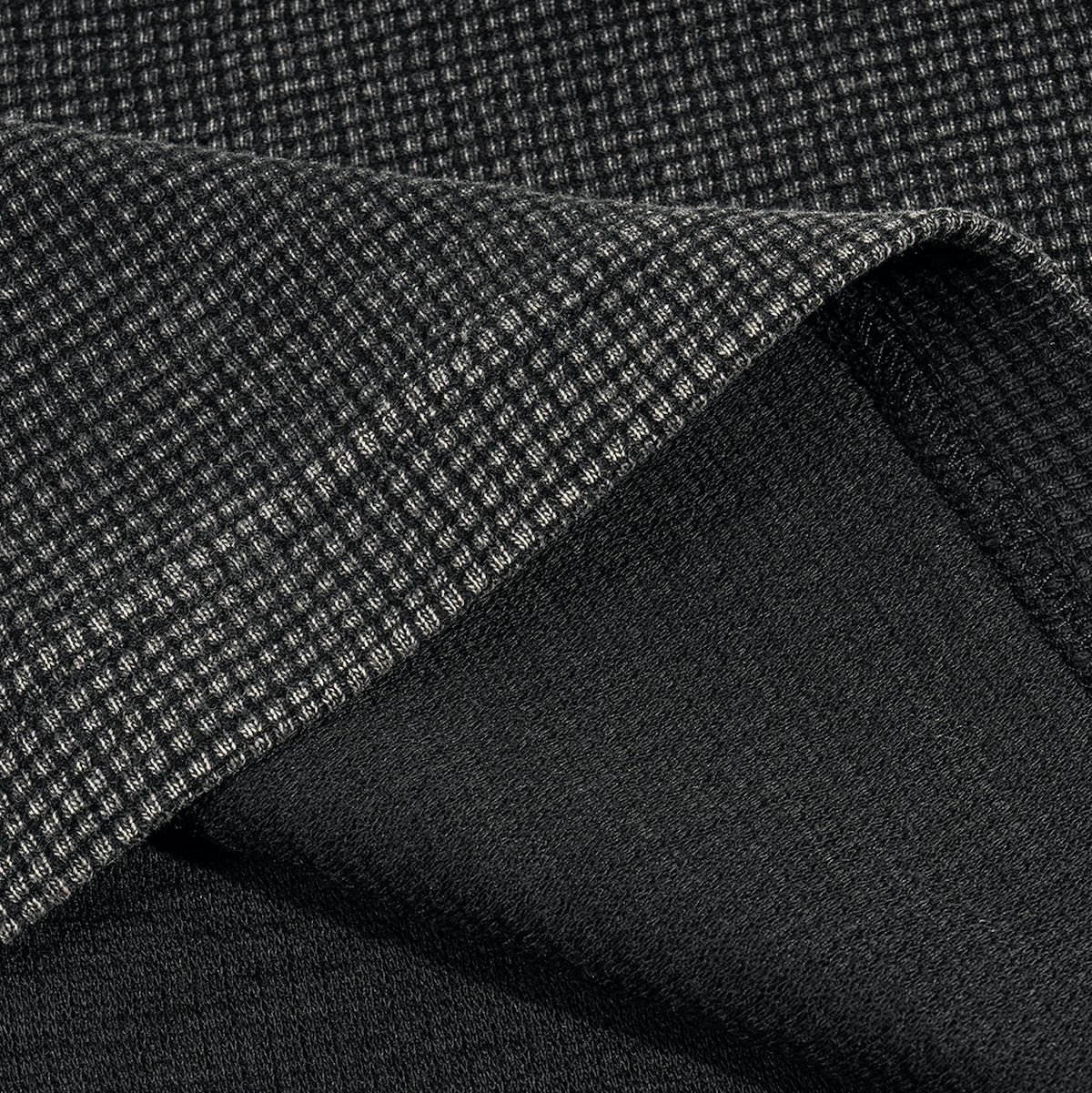 Waffle-Texture Washed Cropped Boxy T-Shirt